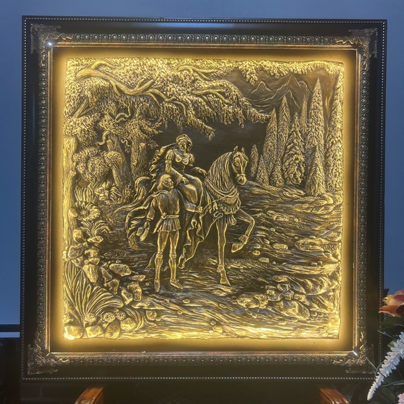 Handmade wood antique fram